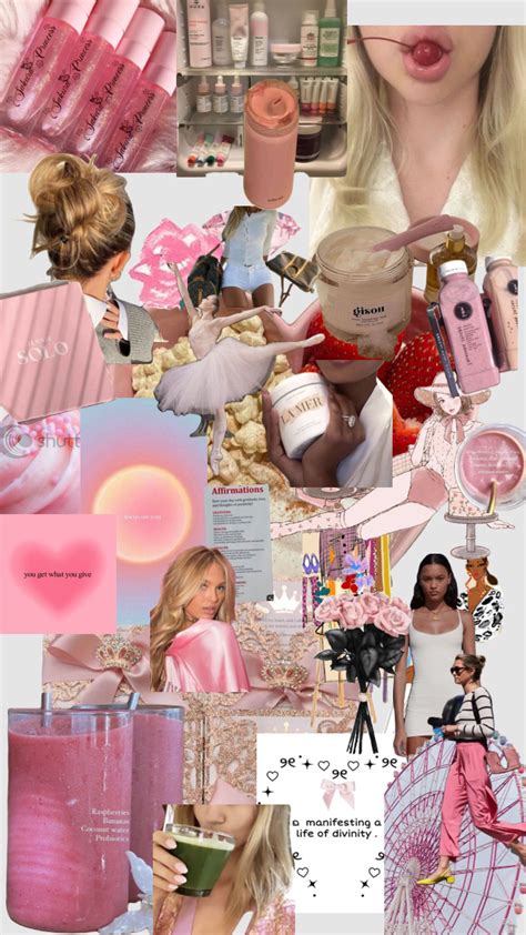 princess beauty princess girl girly girl vision board mood board princess aesthetic pink