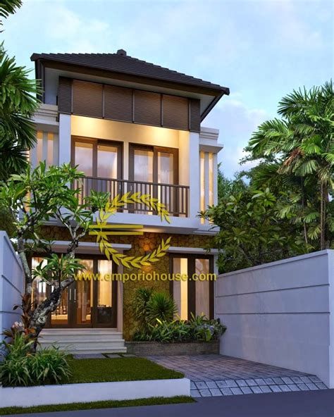 Desain Rumah Modern 2 Lantai Luas Tanah 150 M2 Deagam Design