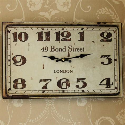49 Bond Street Wall Clock Clock Wall Clock Bond Street
