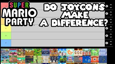 Ranking All Super Mario Party Minigames On A Tier List Youtube