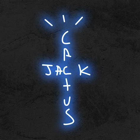 Cactus Jack By Travis Scott Led Neon Sign Free Shipping Mk Neon