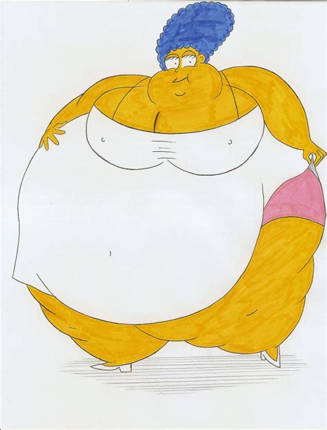 Sexy Obese Marge Simpson By Robot001 On DeviantArt