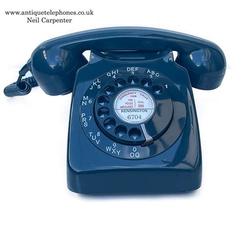 Blue Gpo 746l 700 Series Telephone Highgate 9876