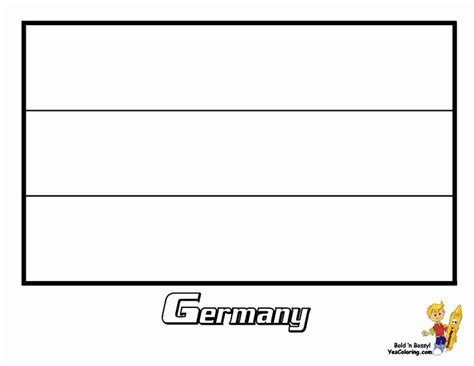 ️german Flag Coloring Pages Free Download