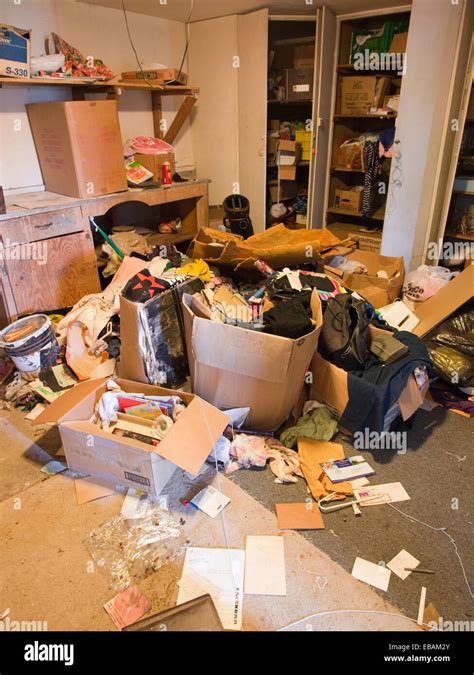Trashed Room Inside Of A Foreclosed Home In Fresno California United