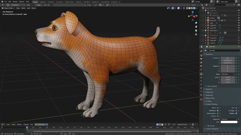 Modeling A Little Dog In Blender 283 Part 1 Youtube