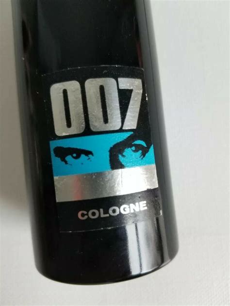 1960’s Vintage James Bond 007 Cologne 4 Oz Bottle Colgate Palmolive Company Colgatepalmolive