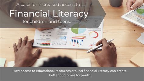 A Case For Increased Access To Financial Literacy For Children And Teens