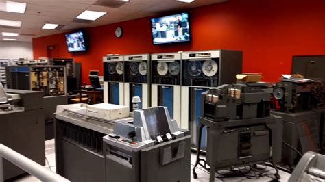 Ibm 1401 Demo Lab Exhibit At The Computer History Museum Mountain View