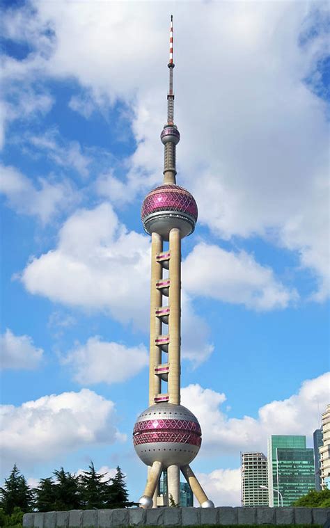 Oriental Pearl Tv Tower Shanghai China Photograph By Derrick Neill