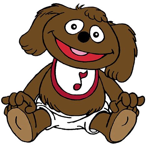 The Muppets Baby Rowlf The Dog Iron On Transfer 9 Divine Bovinity Design