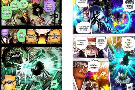 One Piece Chapter 1072 Raw Scans Confirm Stussys Devil Fruit Powers