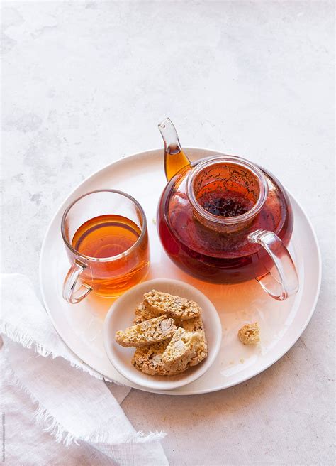 Tea With Cookies By Stocksy Contributor Nadine Greeff Stocksy
