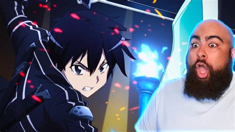 Kirito Vs The Gleam Eyes Sword Art Online Episode 9 Reaction