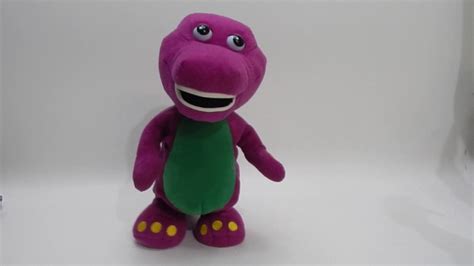 Barney Singing Dancing Plush Youtube