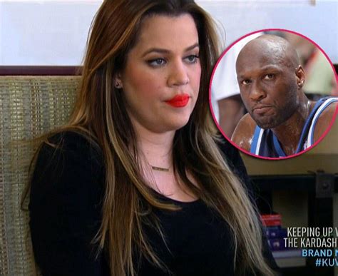 Kuwtk Khloe Kardashian Calls Husband Lamar Odom A Very Depressed