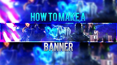 How To Make A Fortnite Youtube Banner Part 1 Youtube
