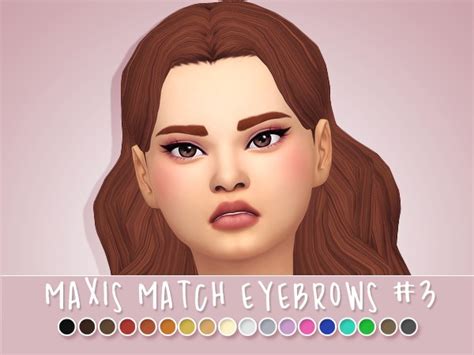 The Sims 4 Maxis Match Eyes Happy Living