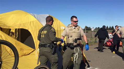 Sonoma County Sheriffs Office Clears Santa Rosa Homeless Encampment Youtube