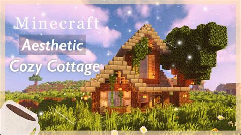 Minecraft 𝘼𝙚𝙨𝙩𝙝𝙚𝙩𝙞𝙘 Cozy Cottage Minecraft House Tutorial Youtube