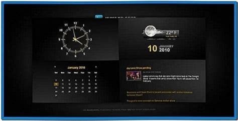 Clock Weather Screensaver Windows 7 Download Free