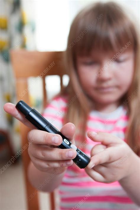 Blood Sugar Level Testing In Diabetes Stock Image C Science Photo Library