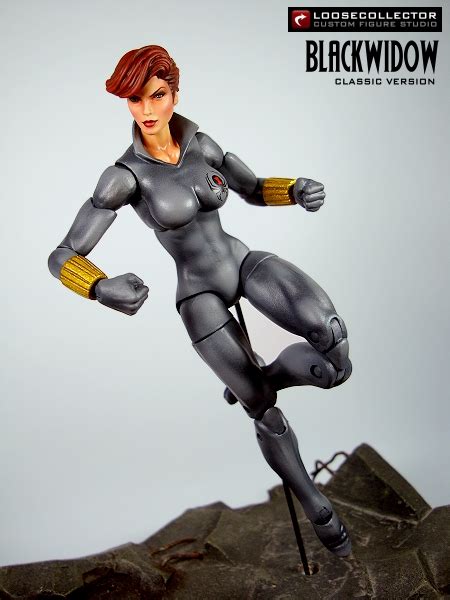 Loosecollector Custom Action Figures Official Website Classic Black Widow