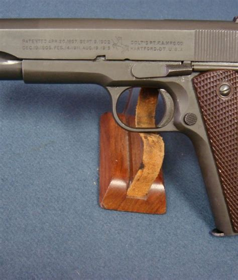 Sold Us Ww2 Colt 1911a1 Army Pistol November 1943 Matching Slide 100