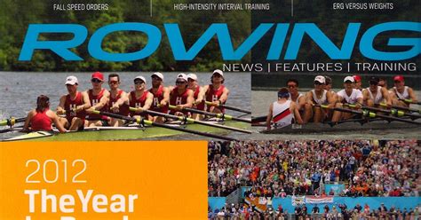 Hear The Boat Sing This Months Rowing Related Magazine Is Out