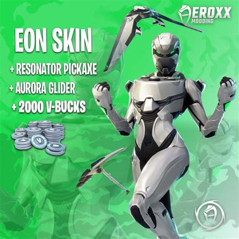 Fortnite Eon Skin Bundle 2000 V Bucks Xbox Aeroxx Modding