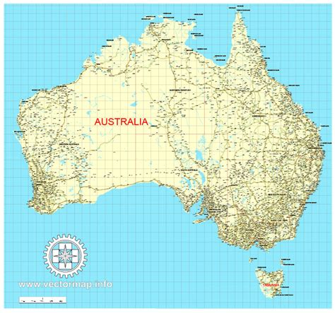 Sydney Free Printable Map Sydney Australia Exact Vector Street Map