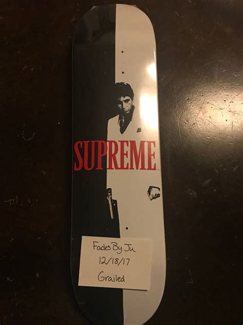 Supreme Scarface Deck Grailed