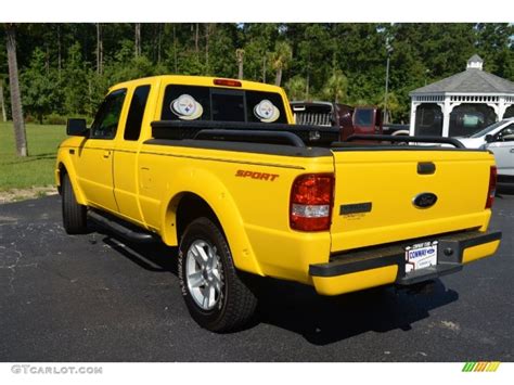 2006 Screaming Yellow Ford Ranger Sport Supercab 69214156 Photo 7