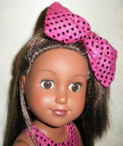 Cititoy My Life Doll Brown Eyes Brown Hair W Custom Sparkle Outfit Euc 18 Inch Ebay
