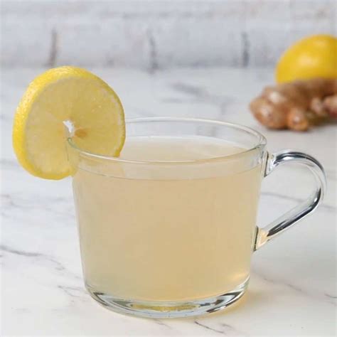 Cold Remedy Soothing Lemon Ginger Tea Tea For Colds Ginger Tea