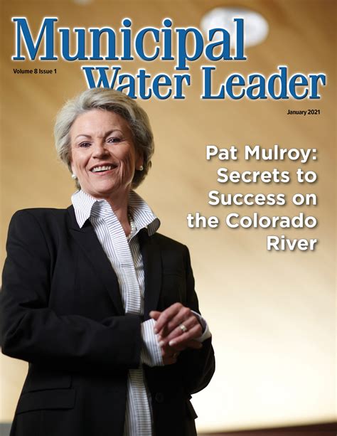 Volume 8 Issue 1 January 2021 Municipal Water Leader Magazine