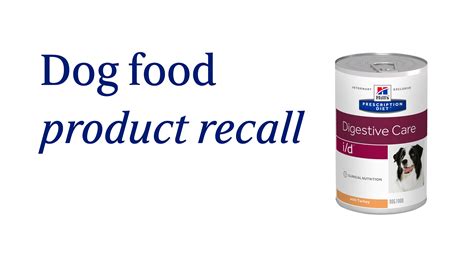 No dry kibble, cat foods, or pet treats are affected. Hill's Food Recall
