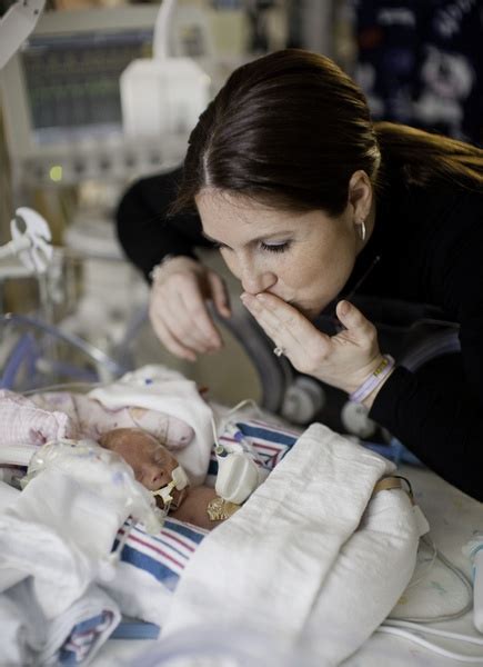 Mom And Baby At Hospital Neonatal Intensive Care Unit The March Of