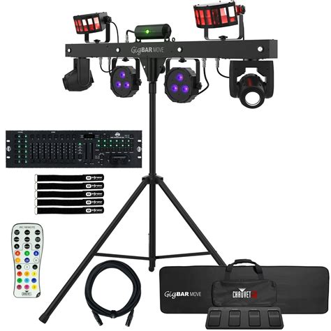 Chauvet Dj Gigbar Move 5 In 1 Ultimate Effect Light System With