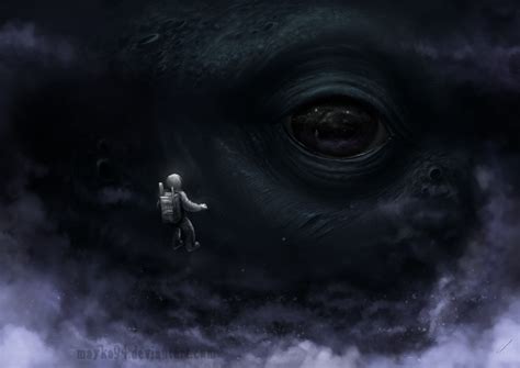 the abyss stares back at you by mayka94 on deviantart dark fantasy art school exhibition