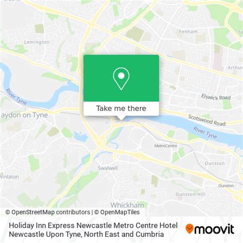 How To Get To Holiday Inn Express Newcastle Metro Centre Hotel
