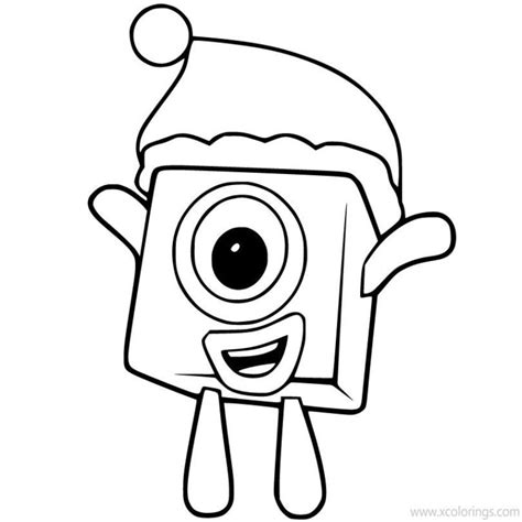 Numberblocks Coloring Pages 1 To 10