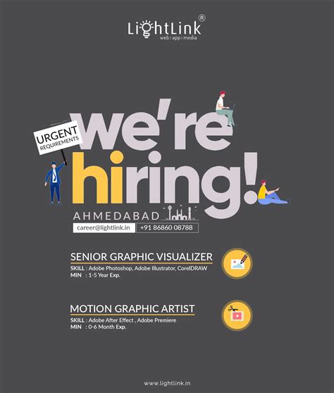 We Are Hiring Graphic Designer And Motion Graphic Artist Ahmedabad