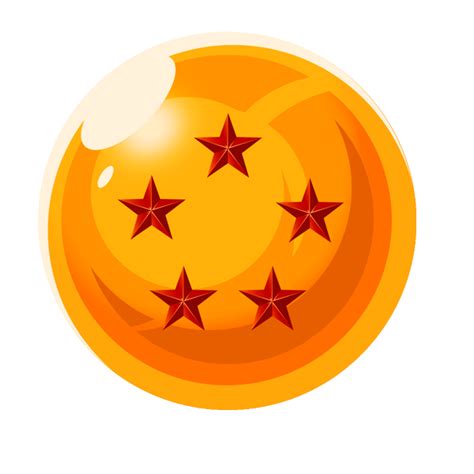 5 star dragon ball png. esfera del dragon 5 estrellas by vaer2000 on DeviantArt