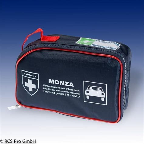 Holthaus Medical Erste Hilfe Koffer Holthaus Monza Verbandtasche Fürs Kfz 25x15x7cm