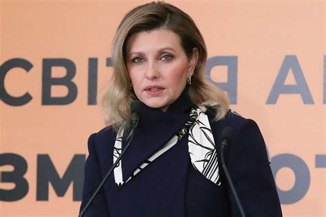 Ukraines Olena Zelenska Praises Women In Rare Interview During War