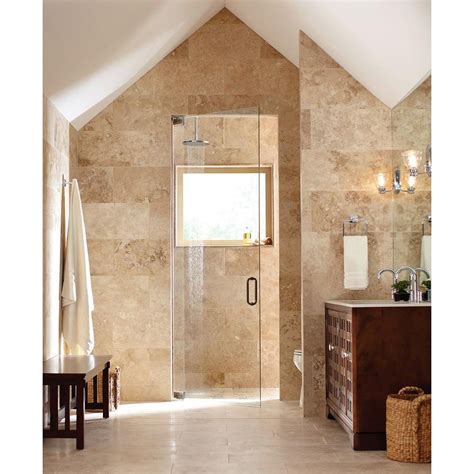 Msi Beige 12 In X 24 In Honed Travertine Floor And Wall Tile 8 Sq