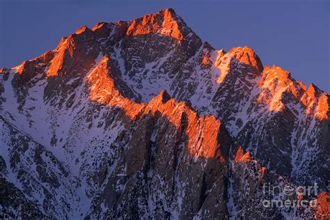 Lone Pine Peak February Photograph By Inge Johnsson