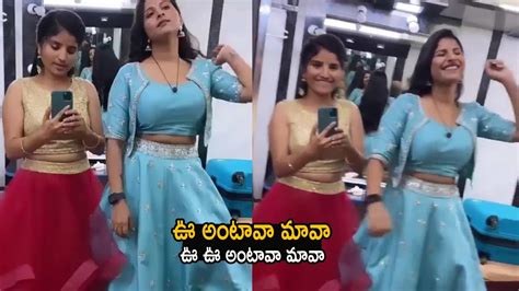 See Mangli And Her Sister Indravati Chauhan Singing Oo Antava Oo Oo Antava Song Life Andhra Tv