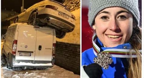 Sofia goggia, campionessa olimpica di discesa libera e vice campionessa del mondo di supergigante, protagonista di un incidente stradale a sestriere. Grave incidente per Sofia Goggia, la macchina finisce ...
